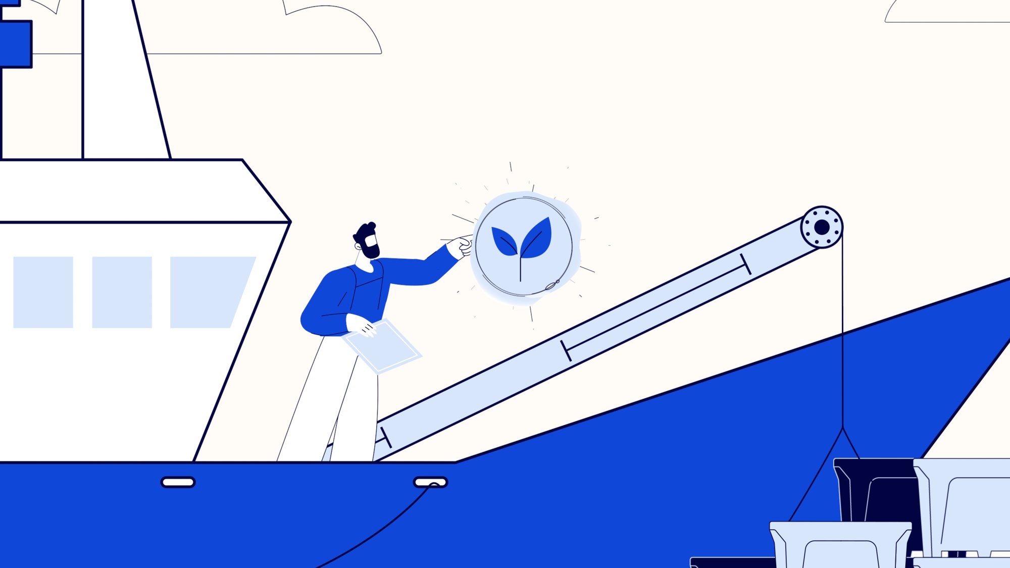 Green accounting illustration